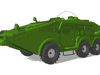 超精细汽车模型 超精细装甲车 坦克 火炮汽车模型 (13)